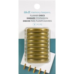 Planner discs - Gold