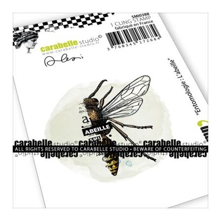 Tampon Mini - Entomologie - L’abeille by Alexi