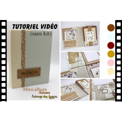 Tutoriel vidéo Mini-album...