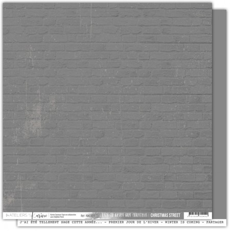 Back to basics Christmas street 11 - Gris