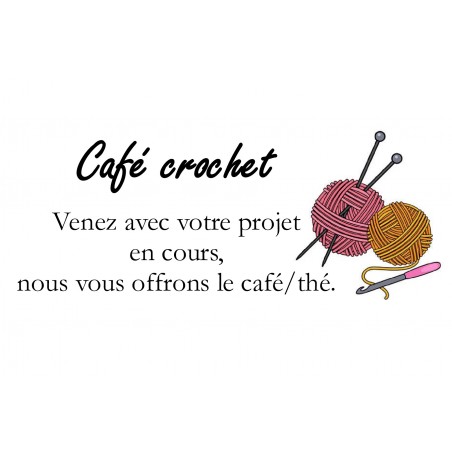 18/05 - Café/crochet