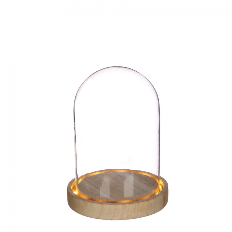 Cloche avec led 16.5 cm