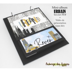 Tutoriel PDF - Mini-album Urbain (sans kit)