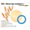 Kit éducatif - La roue des couleurs