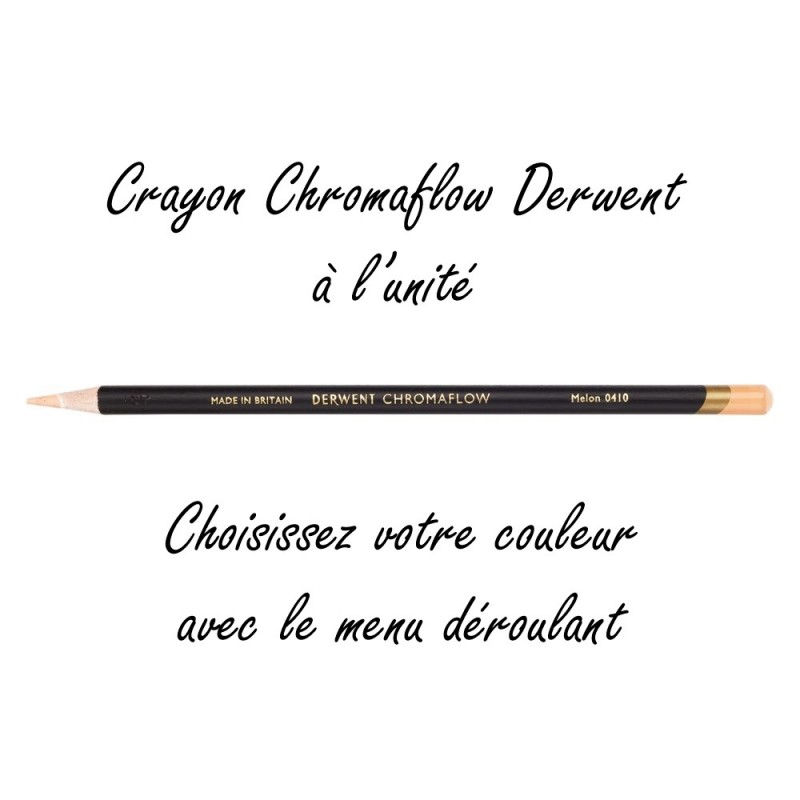 A l'unité - Crayon Chromaflow - Choisissez vos couleurs