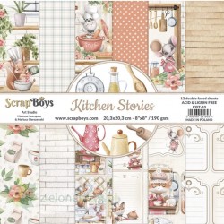 Pack Kitchen stories - 20.3 x 20.3 cm