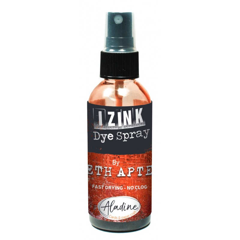 Izink Dye spray - Safran rusty - by Seth Apter