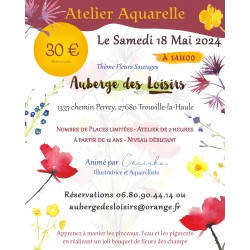 18/05 - Atelier aquarelle