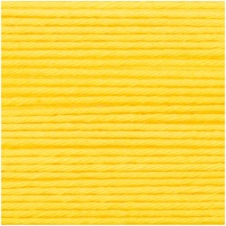 Fil à crocheter - Jaune - 006 - Ricorumi