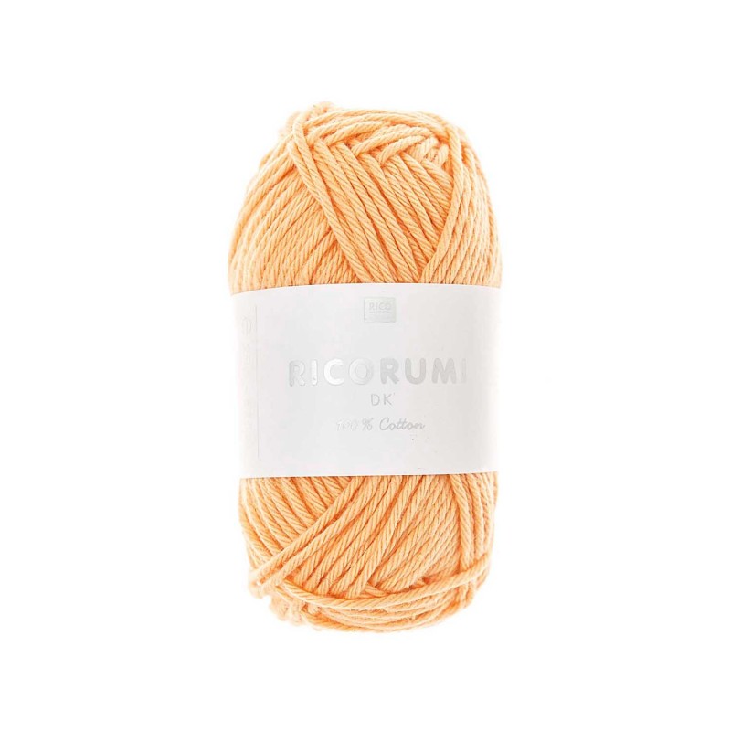 Fil à crocheter - Apricot - 070 - Ricorumi