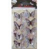 Papillons 3D - Sépia 2